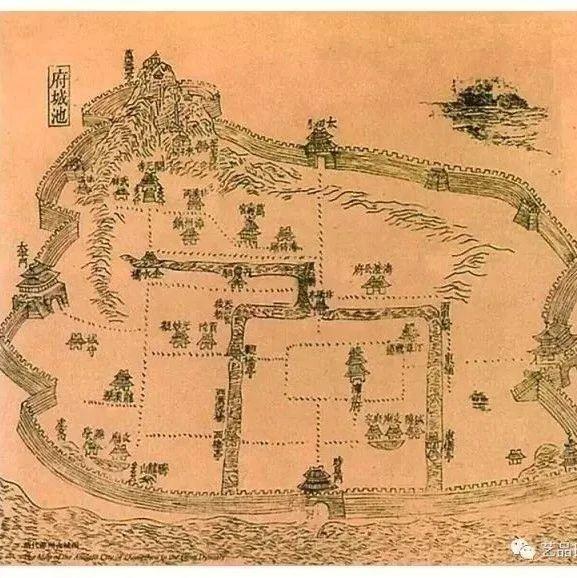 漳州市古城地图图片