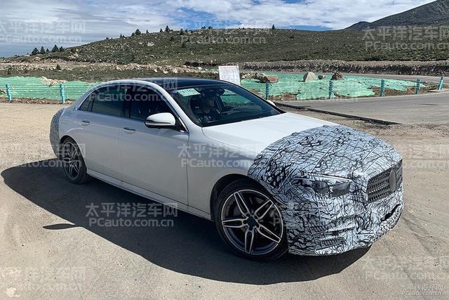 北京奔驰新款E级路试谍照 颜值似乎不在线