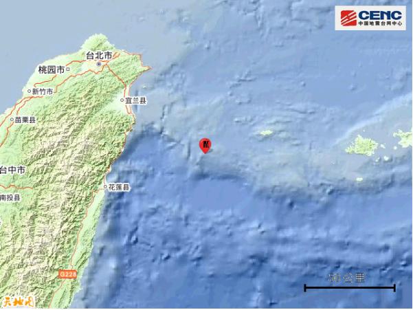 7月26日今天台湾地震消息 台湾花莲海域发生5 5级地震 其他 蛋蛋赞
