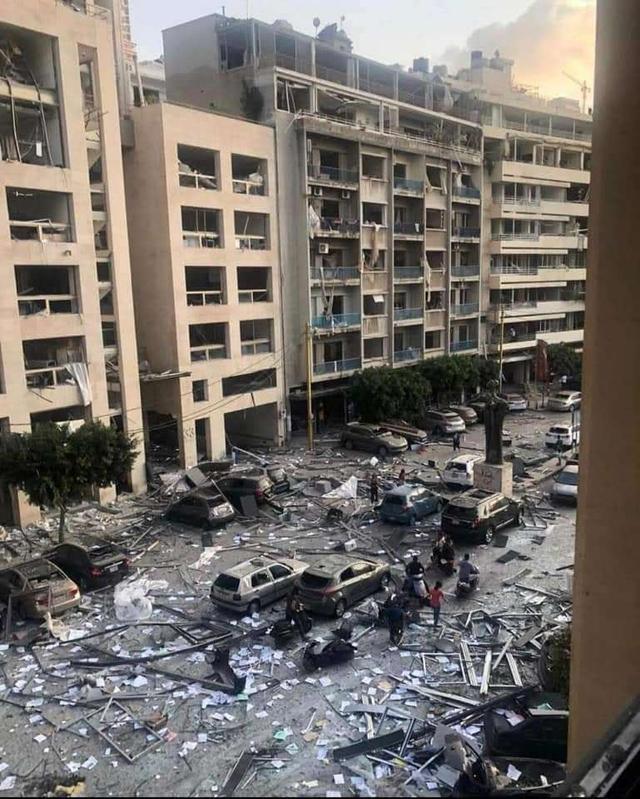 黎巴嫩爆炸亲历者：看着我的邻居失去一切