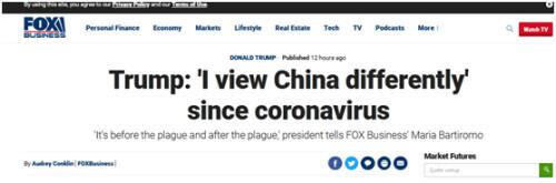 特朗普固执使用“中国病毒”描述疫情，CNN反驳：绝对不是