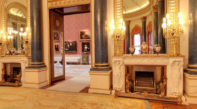 全网最详细的英国国王寝宫白金汉宫内部结构曝光