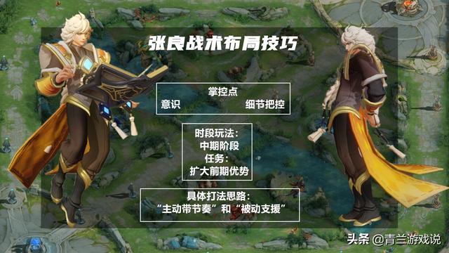 王者荣耀：张良实战玩法与战术布局解析，且从战术角度评价贡献点