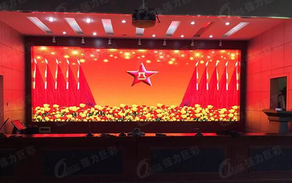 LED大顯示助力軍事信息化