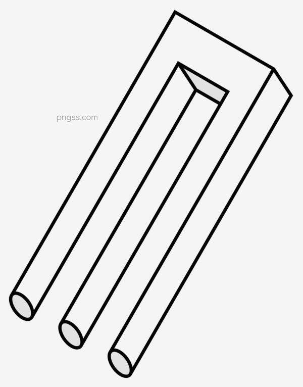 不可能物体线条艺术png搜索网 精选免抠素材 透明png图片分享下载 Pngss Com