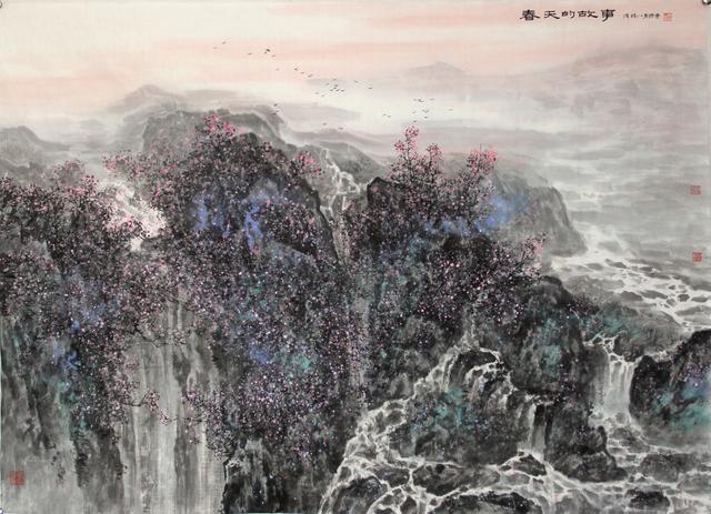 《向軍旗致敬》——慶祝八一建軍節93周年書畫作品展示