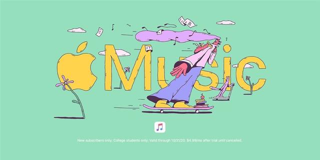 苹果重新带来 Apple Music 6 个月学生免费试用