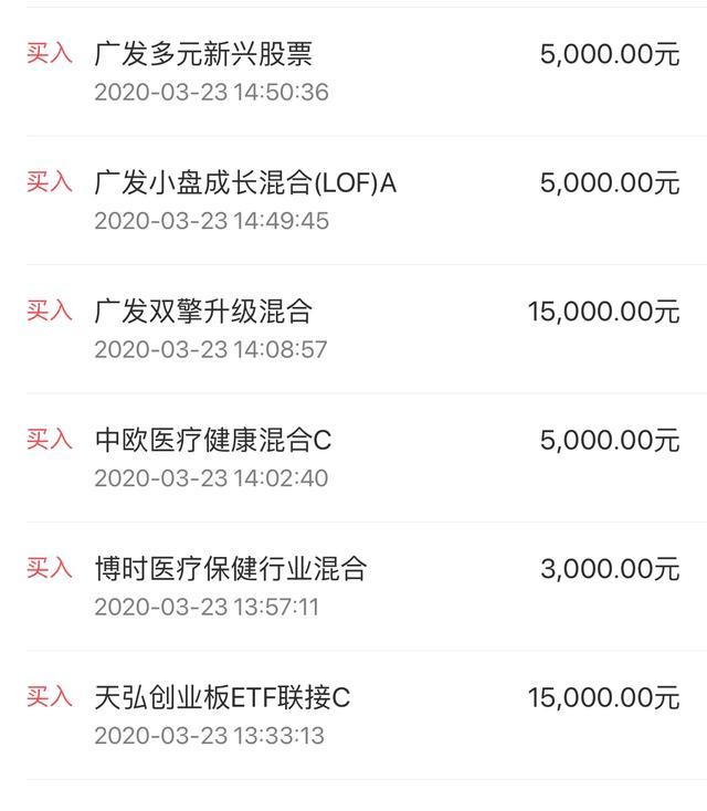 基金的学费赚回来了（二）