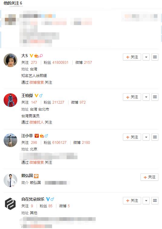 赖弘国删除和阿娇有关的微博并取关，女方依旧关注对方