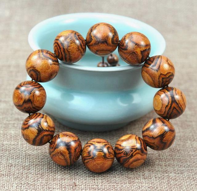 黄花梨手串(印度黄花梨手串怎么盘)