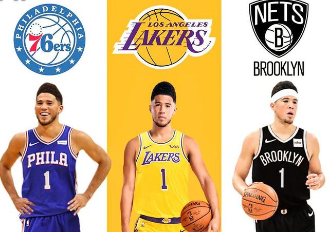 美媒列布克5大潛在下家！湖人6換1造三巨頭？籃網或挖他聯手杜歐