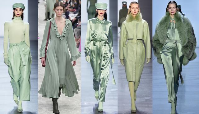 最难穿的绿色2020秋冬最流行？穿对了竟然可以这么美