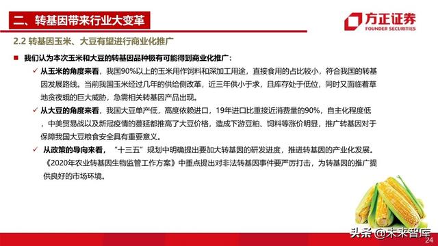 种子行业深度报告：重视粮食安全，抓住转基因投资主线