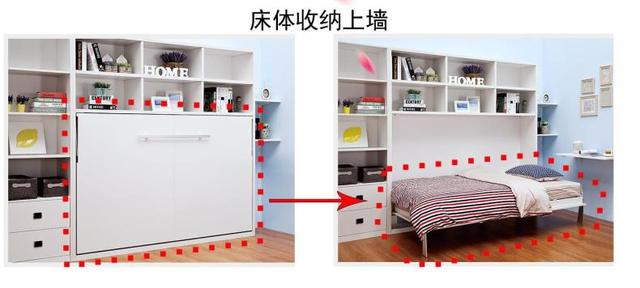 小次卧这么一收纳，空间一下子就翻倍了