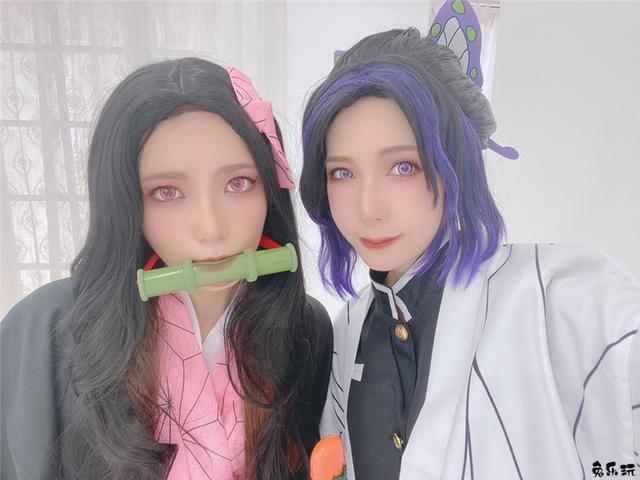 暗黑战士跨界而来！波多野结衣·上原亚衣·佳苗琉花cosplay鬼灭之刃！