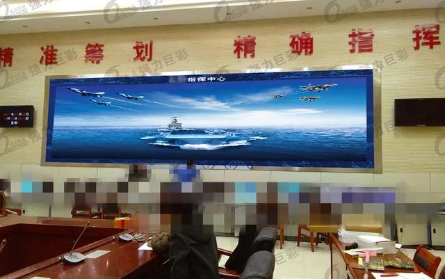 LED大顯示助力軍事信息化