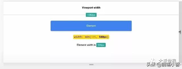 一文学会使用CSS中的 min(), max(), clamp() 以及它们的使用场景