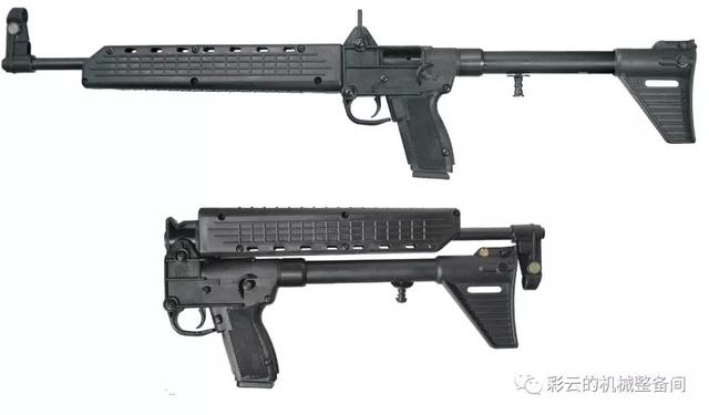 Kel-Tec公司推出消音版SUB-2000 CQB卡宾枪，枪身可以一折两段
