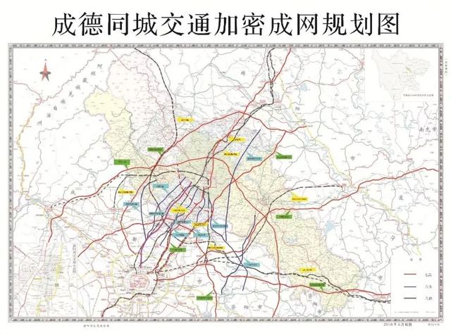 天府大道北延线广汉示范段初具雏形