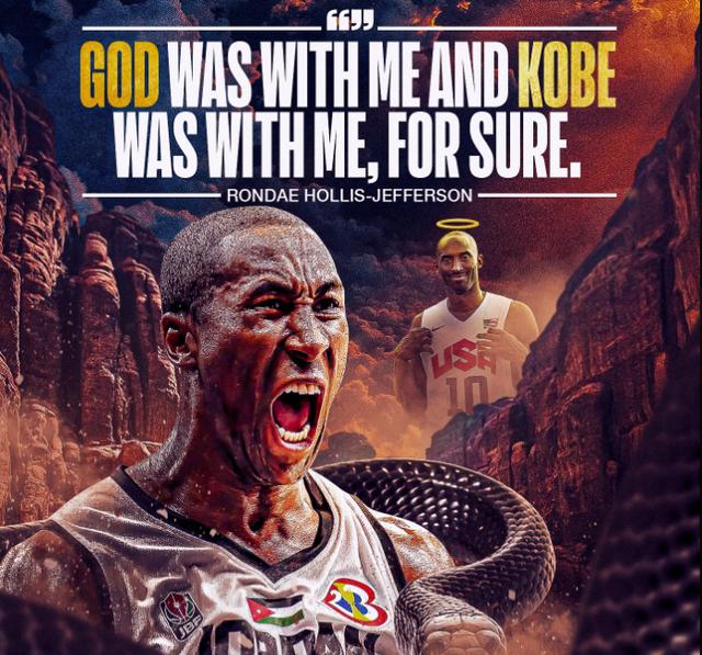 Kobe Bryant motivation: Rondae Hollis-Jefferson is channeling his inner  'Mamba' at the 2023 FIBA World Cup