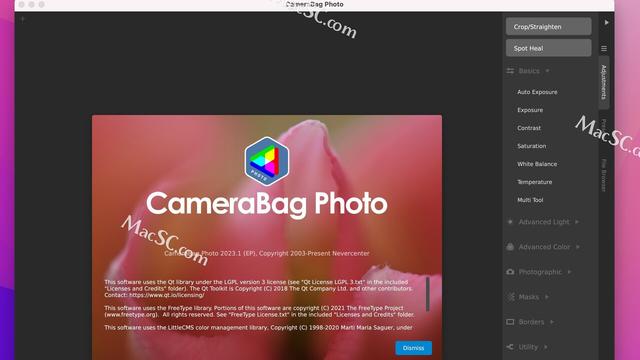 download the new version CameraBag Pro 2023.3.0