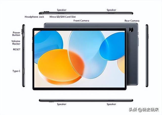 Teclast M40 Pro 2023 tablet computer: 10.1 large screen + 7000mAh ...