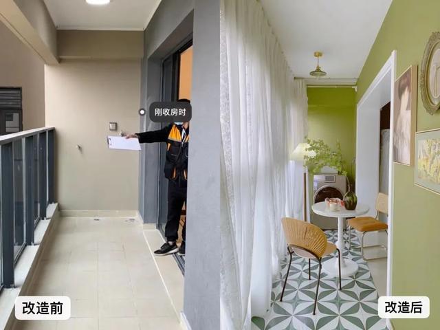 Hardcover room balcony renovation