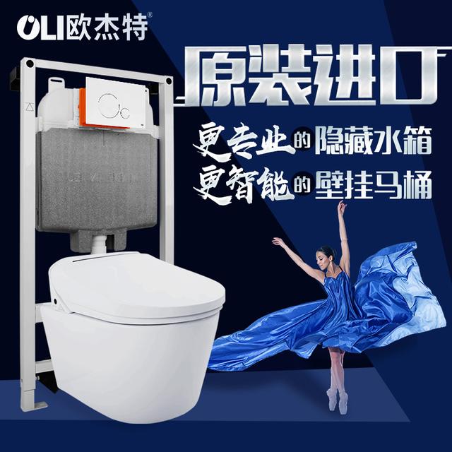 The use of false wall of wallmounted toilet iNEWS