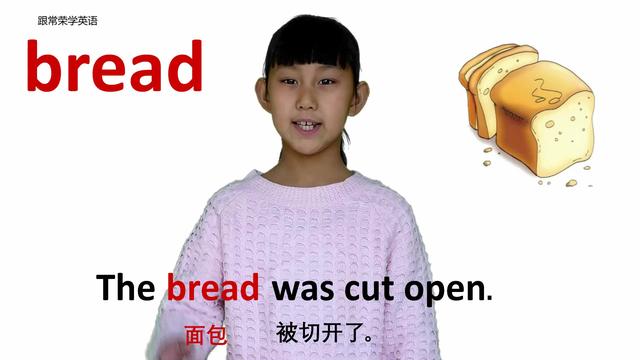 两片面包用英语怎么说(两片面包英语翻译)