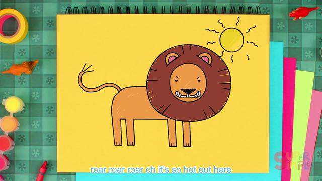 狮子的英文发音图片