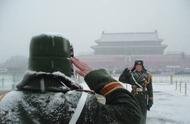 Yesterday evening this morning Beijing snows, snow