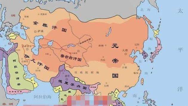 蒙古族全胜时期在中国元朝的版图和苏联全盛时比哪个更大