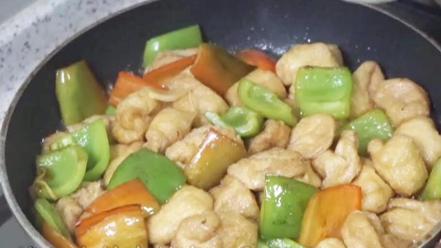 豆腐泡炒青椒的做法大全家常做法教程