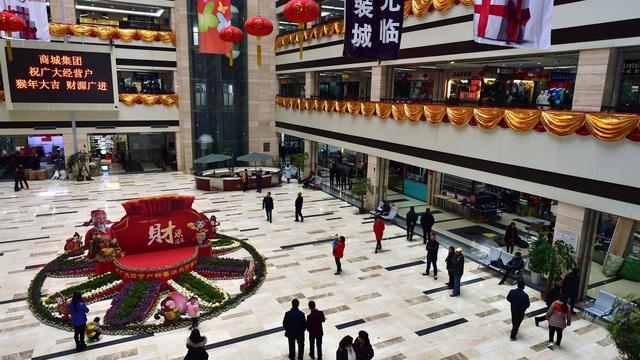 蚌埠商贸城里的家具