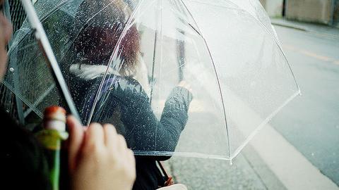 夜晚打雷下雨害怕的说说