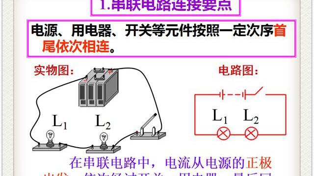 串联电路和并联电路初中物理知识点