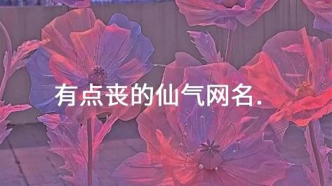 超好听仙气的网名（精选580个）