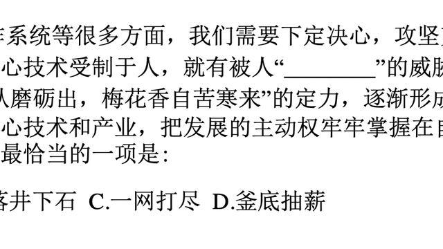 收因结果的成语解析