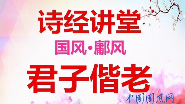 诗经君子偕老注音版