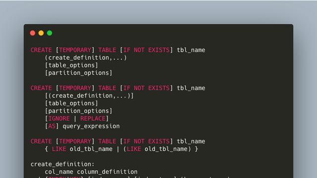 mysql語句學習