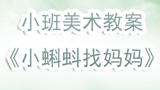 幼儿园小班美术活动策划方案