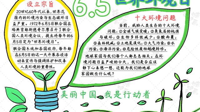 节能环保手抄报10篇