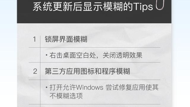 win10安装完桌面模糊