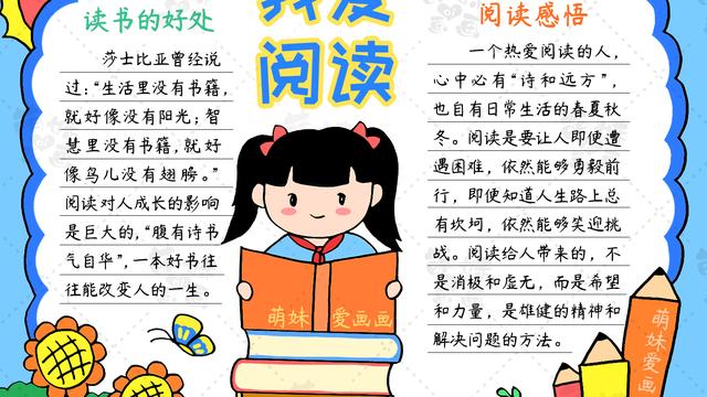 读书小报简单又漂亮10篇