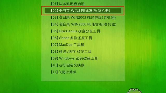 如何用大白菜u盘重装系统win10