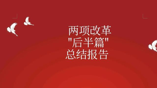 改革半年工作总结模板