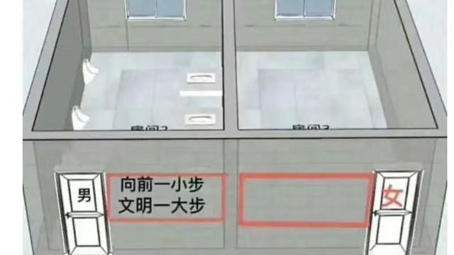 卫生间的标语