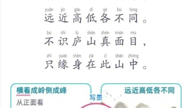 题西林壁赏析简短