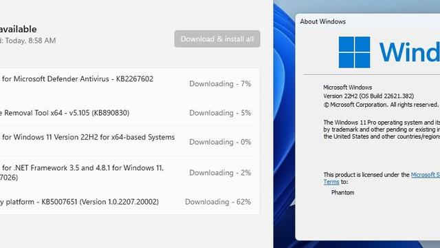 win10设置2个系统更新失败