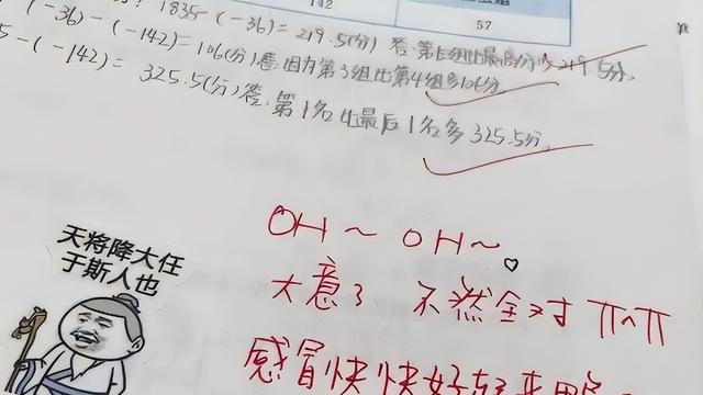 教师的评语
